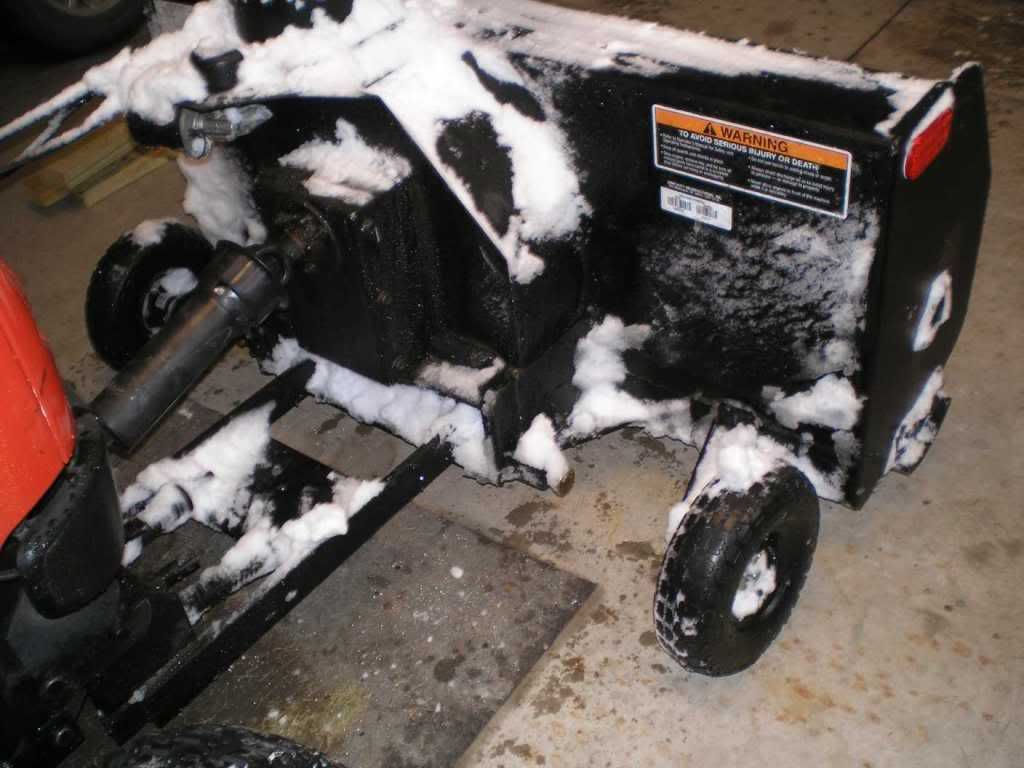 Snowblower for gravel driveway modifications with pictures My